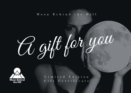 Moon Behind the Hill Gift Card from Moon Behind The Hill - Moon Behind The Hill