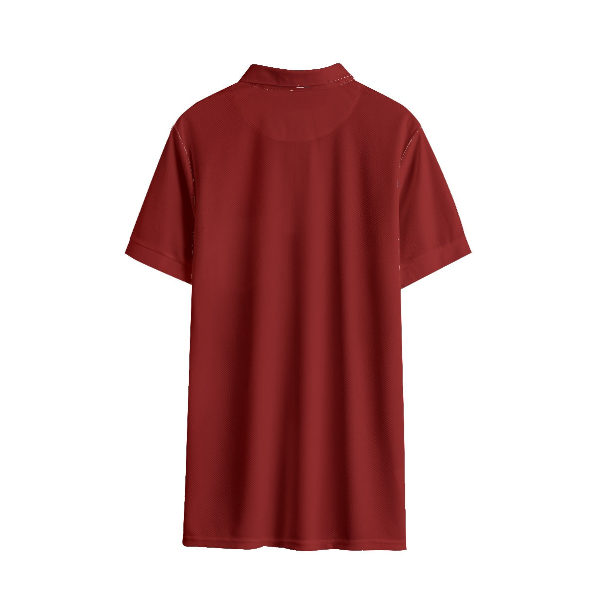 O'Riada's Golf Society Maroon & White Men's Polo Shirt | Birdseye