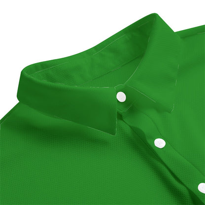 O'Riada's Golf Society Green & Red Men's Polo Shirt | Birdseye
