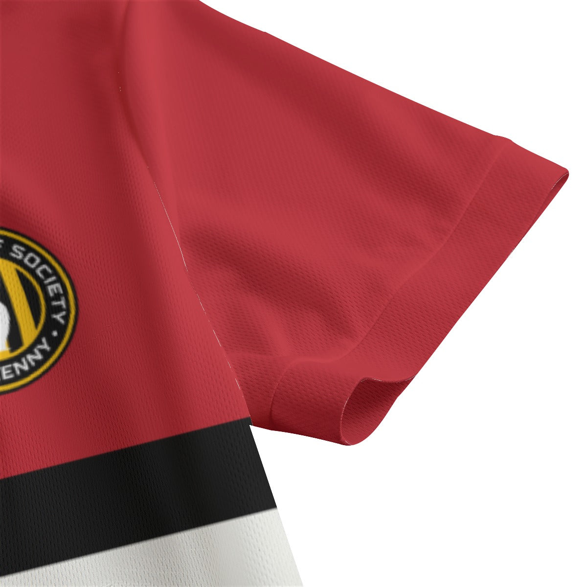 O'Riada's Golf Society Red & Black Men's Polo Shirt | Birdseye