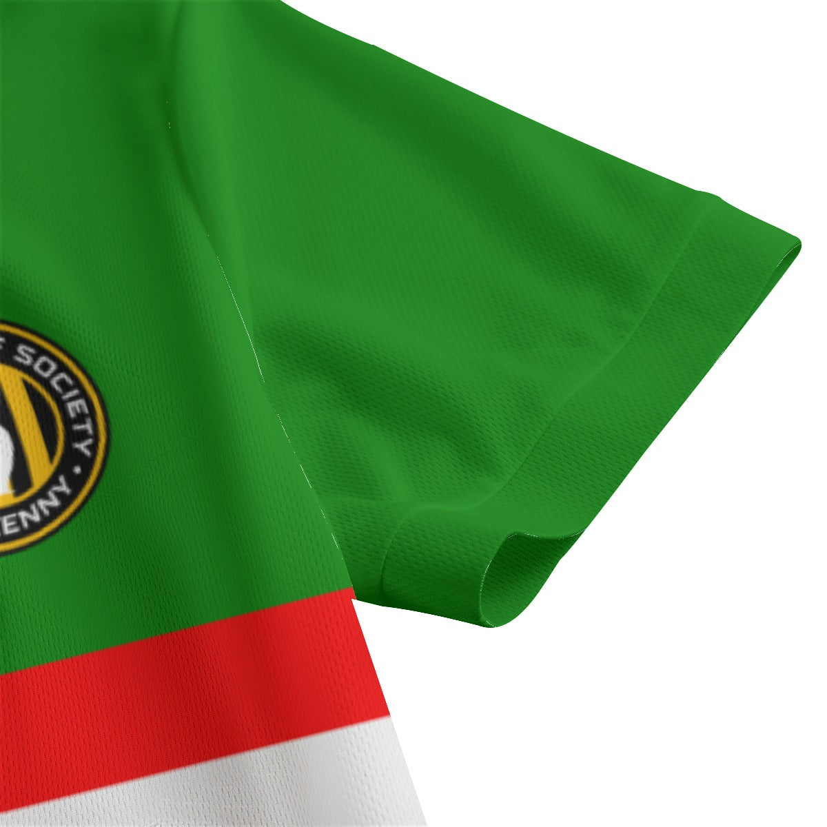 O'Riada's Golf Society Green & Red Men's Polo Shirt | Birdseye