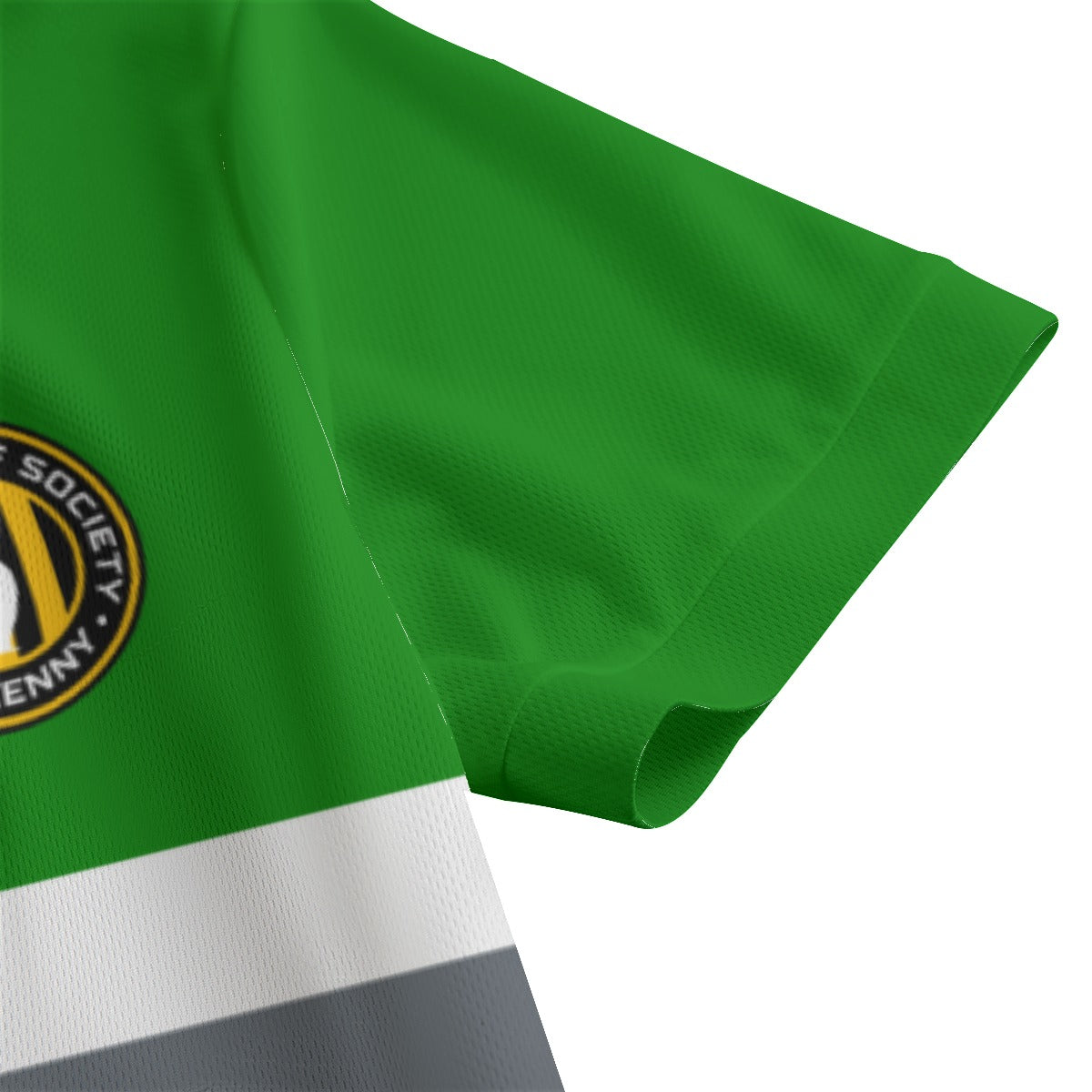O'Riada's Golf Society Green & White Men's Polo Shirt | Birdseye