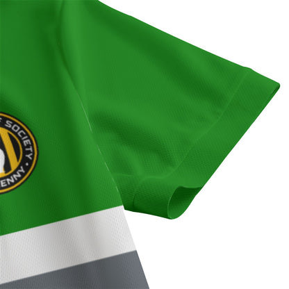O'Riada's Golf Society Green & White Men's Polo Shirt | Birdseye