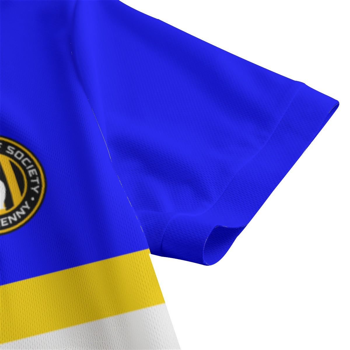 O'Riada's Golf Society Blue & Gold Men's Polo Shirt | Birdseye