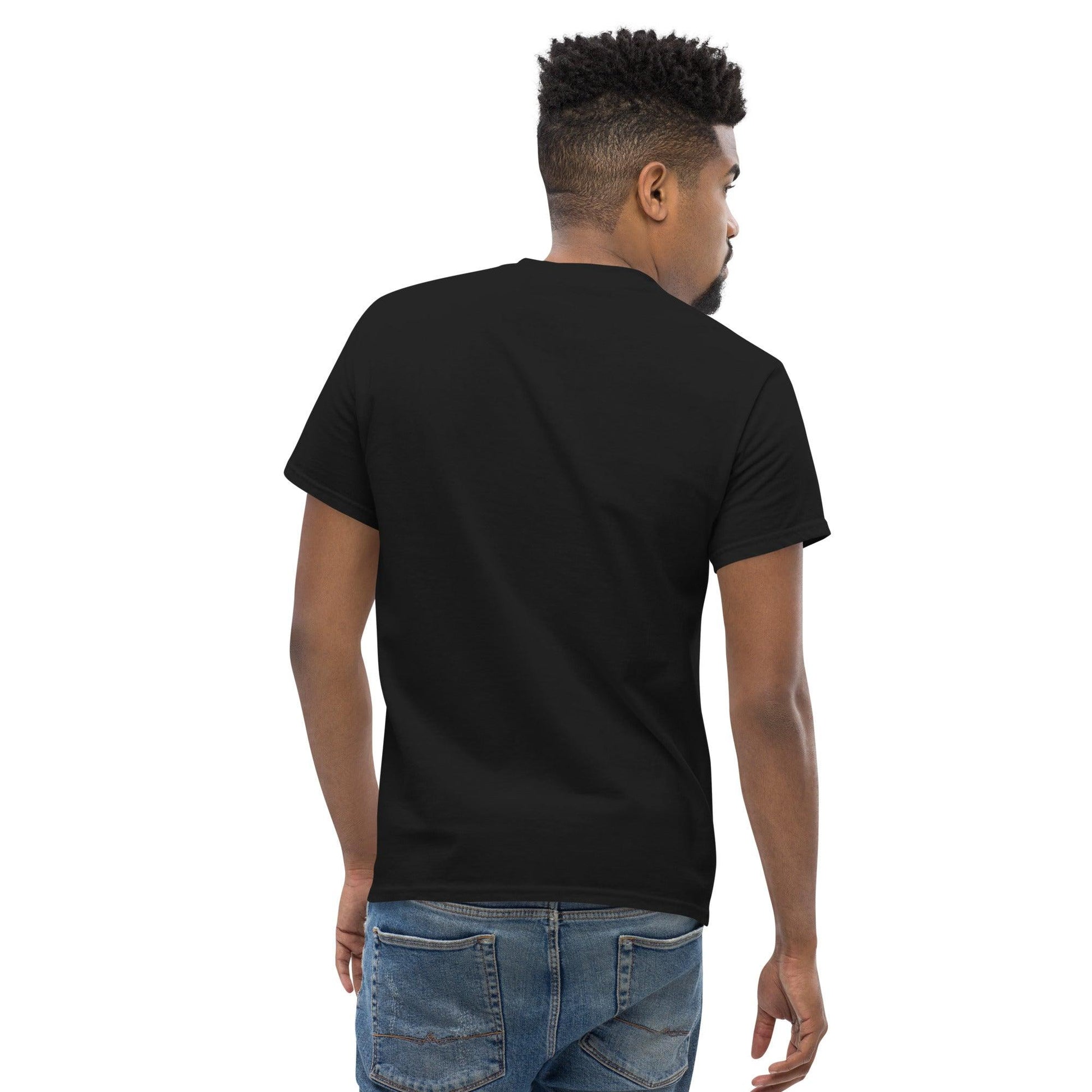 Club Amber Basketball Kilkenny Men's Classic Tee - Designed by Moon Behind The Hill Available to Buy at a Discounted Price on Moon Behind The Hill Online Designer Discount Store