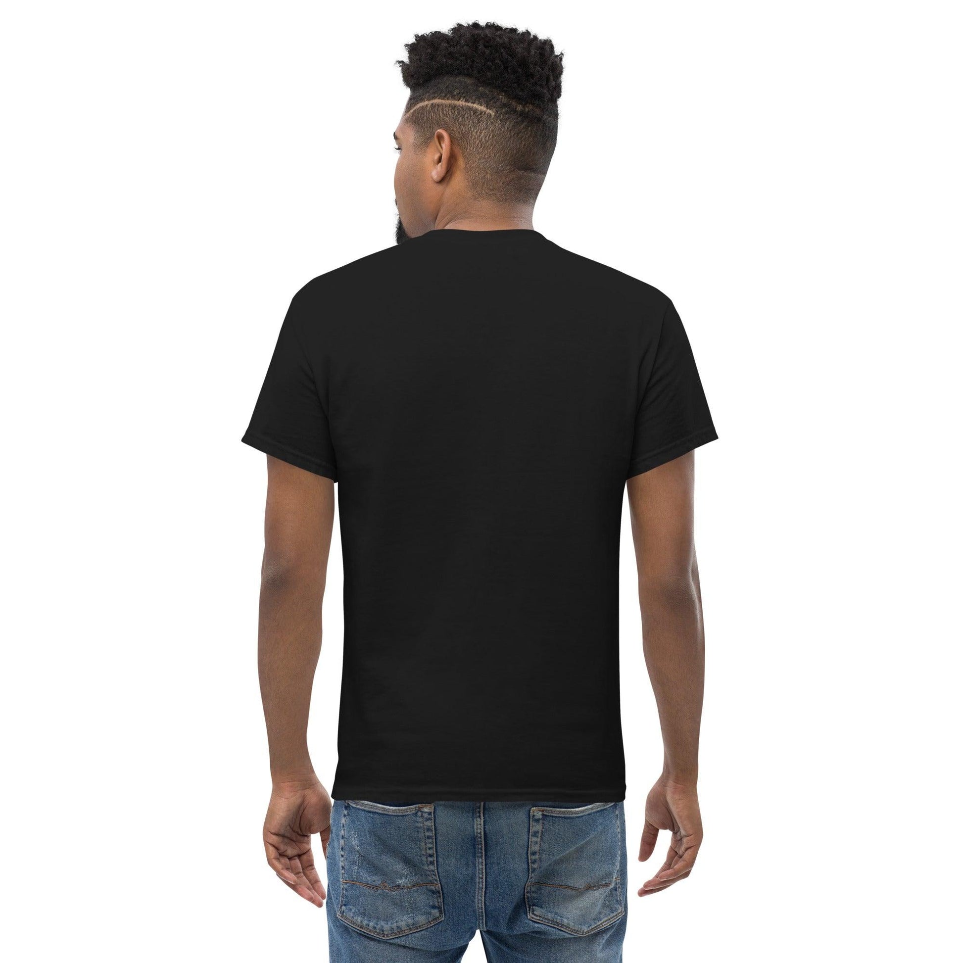 Club Amber Basketball Kilkenny Men's Classic Tee - Designed by Moon Behind The Hill Available to Buy at a Discounted Price on Moon Behind The Hill Online Designer Discount Store