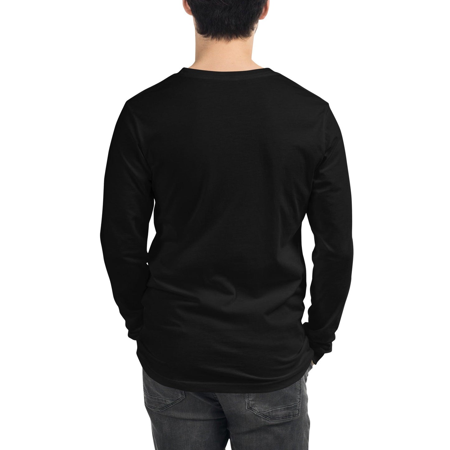 Club Amber Basketball Unisex Long Sleeve Tee - Designed by Moon Behind The Hill Available to Buy at a Discounted Price on Moon Behind The Hill Online Designer Discount Store