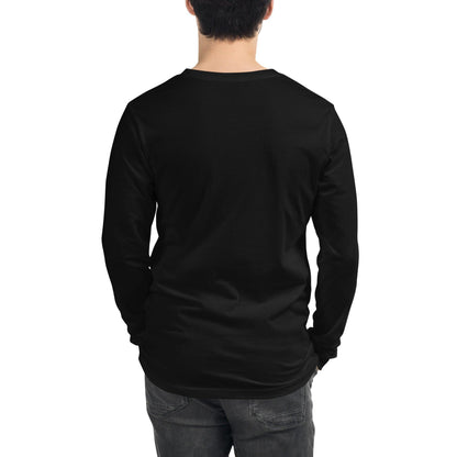 Club Amber Basketball Unisex Long Sleeve Tee - Designed by Moon Behind The Hill Available to Buy at a Discounted Price on Moon Behind The Hill Online Designer Discount Store