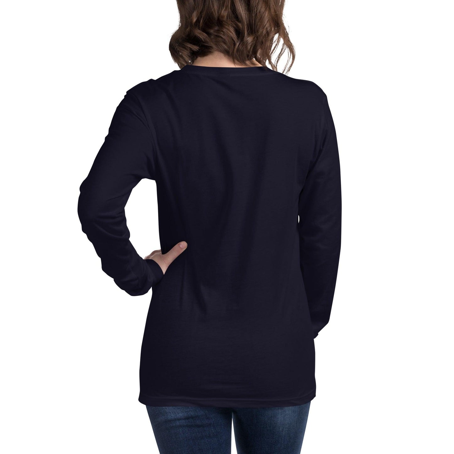 Club Amber Kilkenny Unisex Long Sleeve Tee - Designed by Moon Behind The Hill Available to Buy at a Discounted Price on Moon Behind The Hill Online Designer Discount Store