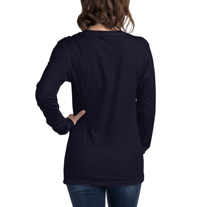 Club Amber Kilkenny Unisex Long Sleeve Tee - Designed by Moon Behind The Hill Available to Buy at a Discounted Price on Moon Behind The Hill Online Designer Discount Store